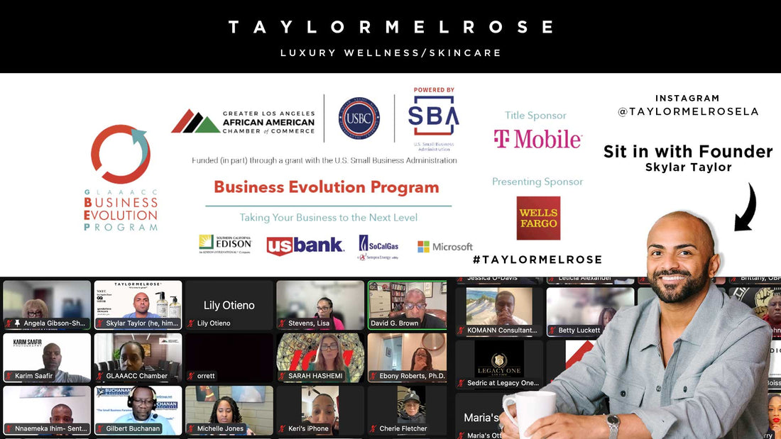 Unlocking Opportunities: My Journey with the Greater Los Angeles African American Chamber of Commerce - Taylor Melrose ®