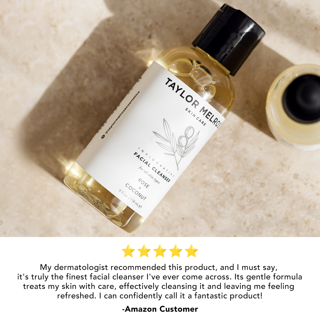 3.3 fl oz ℮ Taylor Melrose® Mediterranean Radiance invigorating facial cleanser