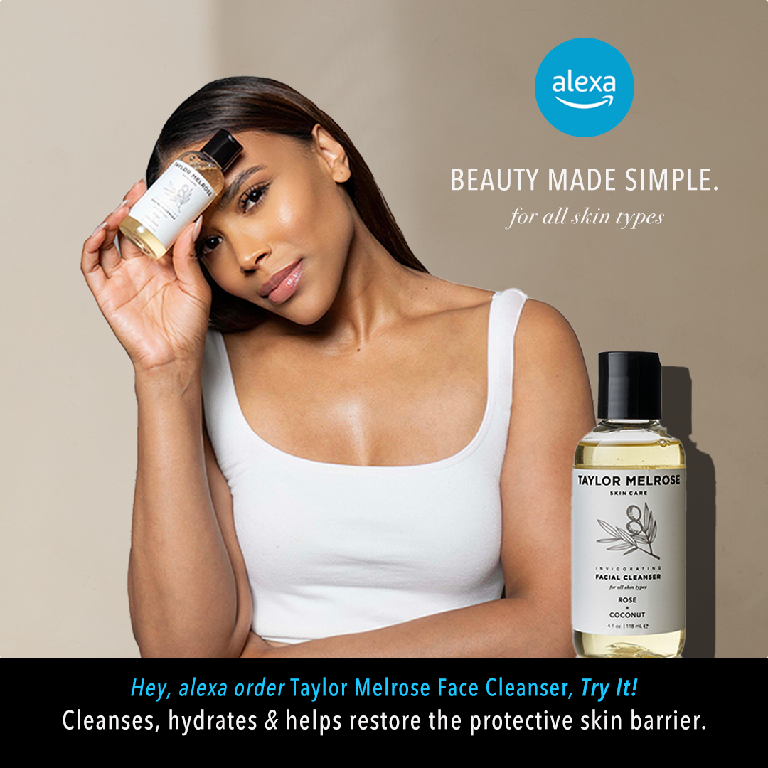 3.3 fl oz ℮ Taylor Melrose® Mediterranean Radiance invigorating facial cleanser